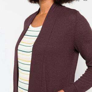 MARKET & SPRUCE Heather Brushed Knit Two
Pocket Cardigan